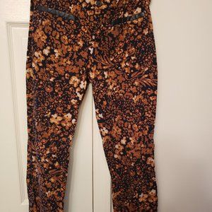 Floral Crop Pants